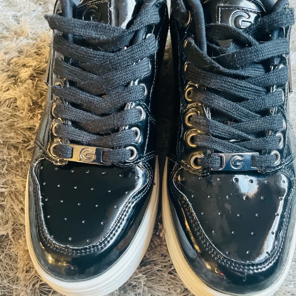 Black sneakers shoes size 8 - Picture 7 of 8